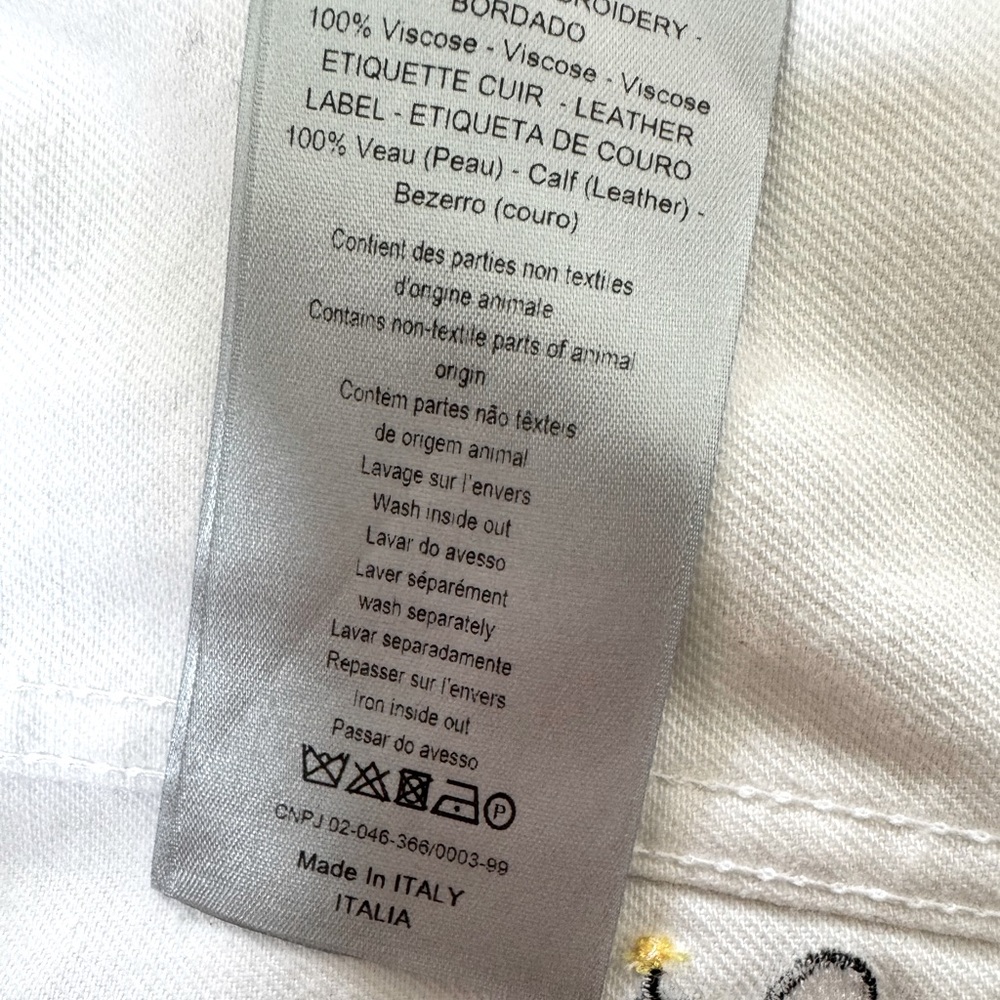 DIOR x KAWS Denim Jacket with Embroidered Details - Picture 12 of 16